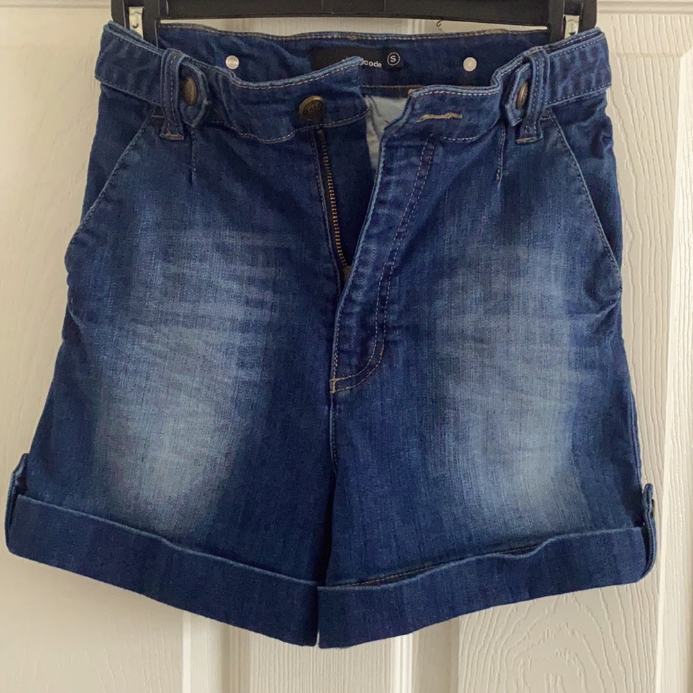Denim Jean High Waist Shorts